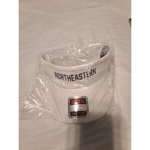 Northwestern Wildcats Hat Cap Mens Visor One Size Top Pro Sports White